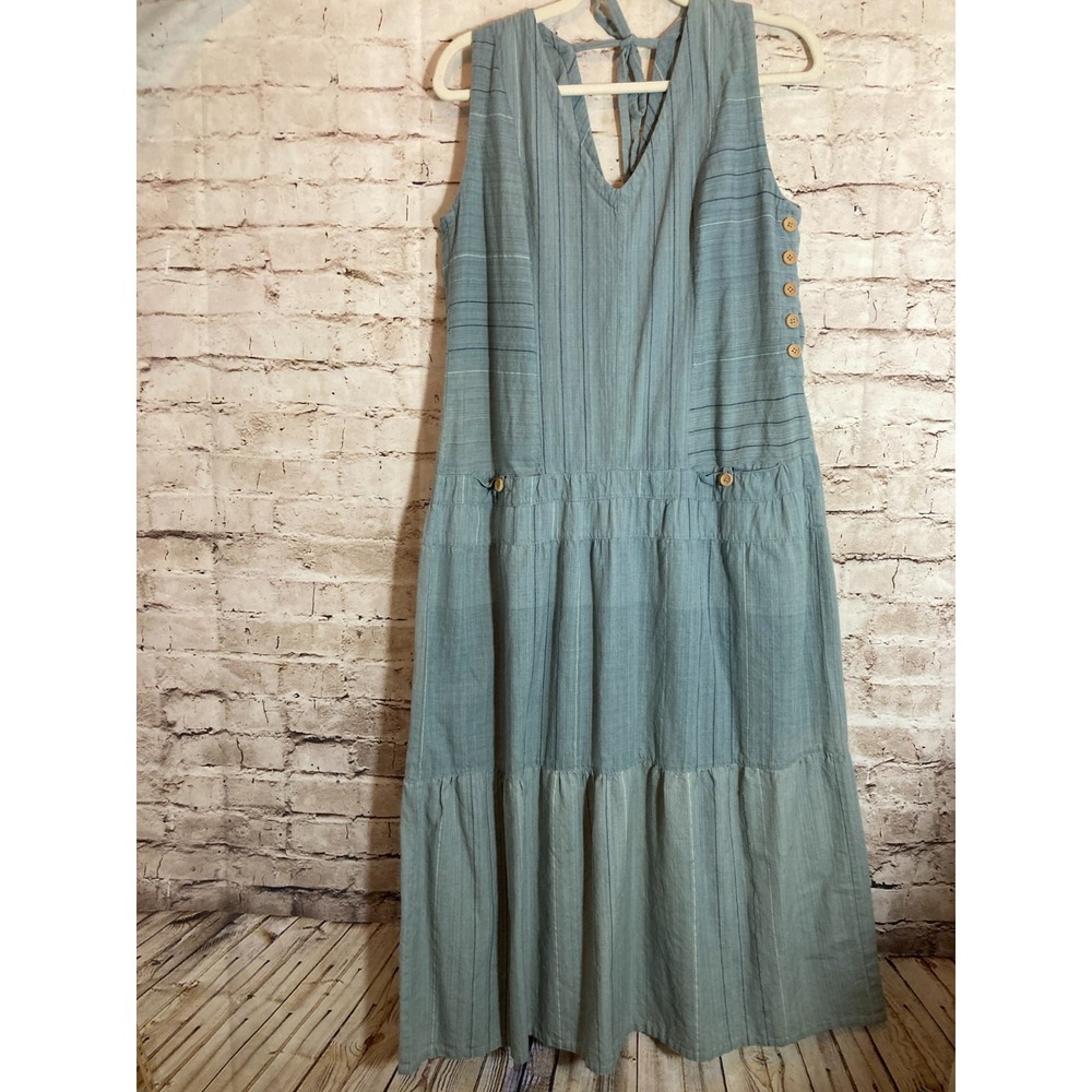 Sleeveless Midi Dress in Sage Green